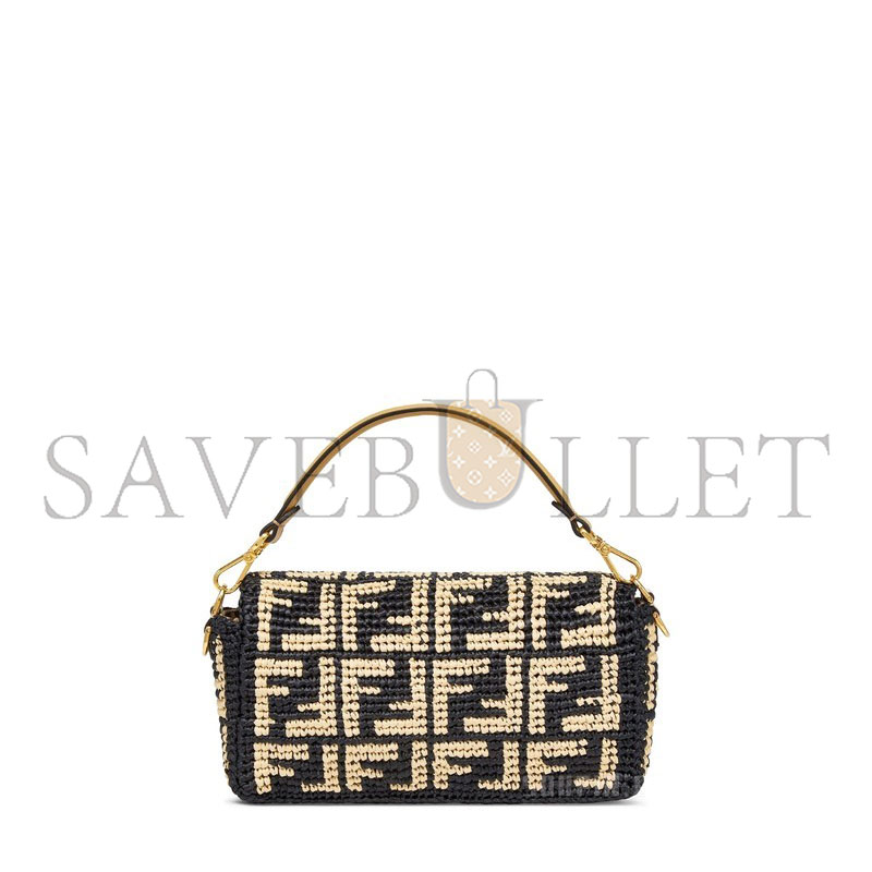 F**di baguette bag in black ff 8br600akbyf1hog (27*15*6cm)